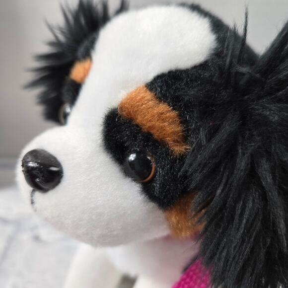 New Without Tags Our Generation King Charles Cavalier Black Tan White Dog Leash - Picture 6 of 13